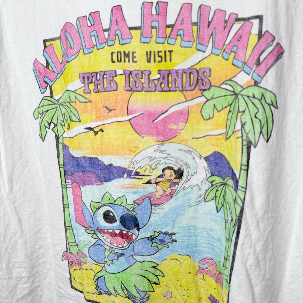 Disney Aloha Hawaii Graphic T-Shirt - Picture 7 of 15